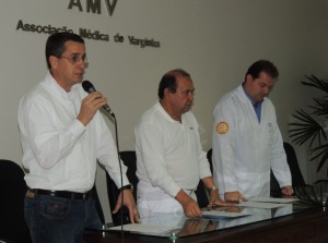 Drs. Armando, Luiz Henrique e Adrian